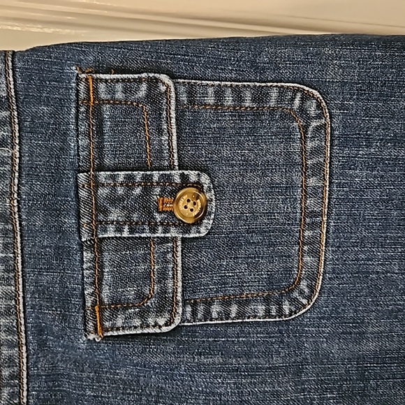 Denim Skirt with Stretch - Picture 2 of 9